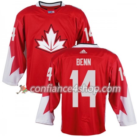 Adidas Maillot de Hockey Canada Jamie Benn 14 Coupe du monde de hockey sur glace 2016 Rouge - Homme